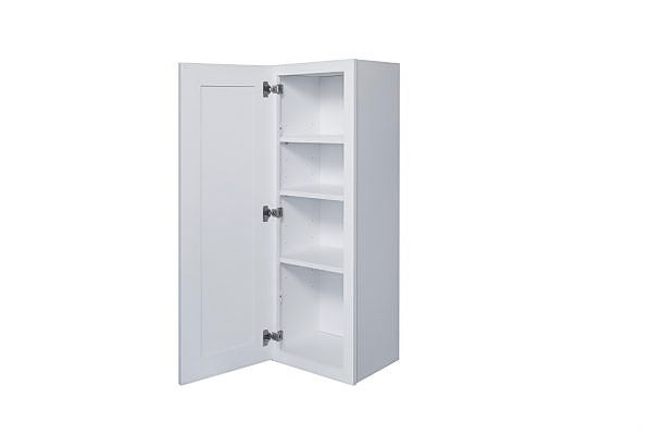 White Shaker 09″ Wall Cabinet