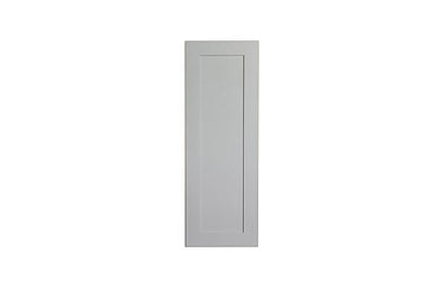 Front view of Gray Shaker 09″ Wall Cabinet