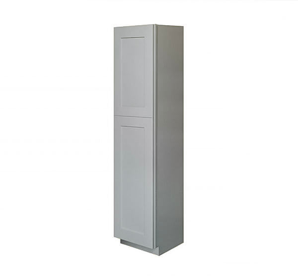 Gray Shaker 18″ Pantry / Utility Cabinet