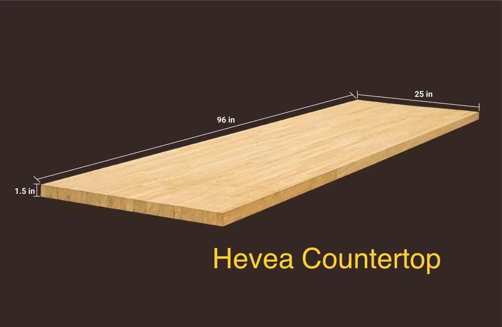 Hevea Butcher Block Countertop