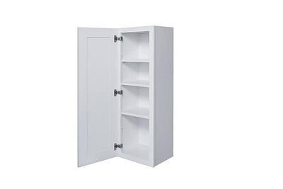 White Shaker 15″ Wall Cabinet