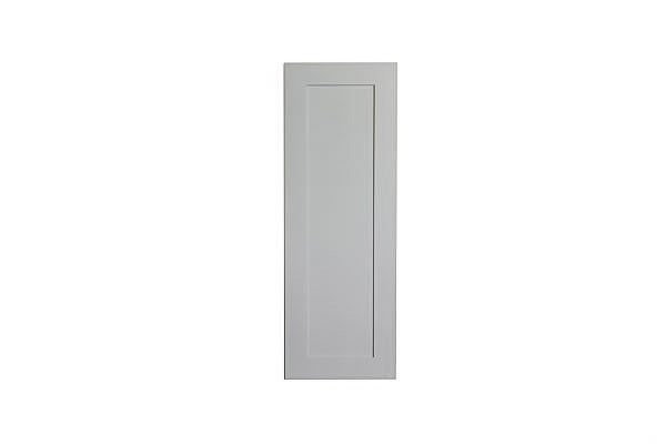 Front view of Gray Shaker 09″ Wall Cabinet