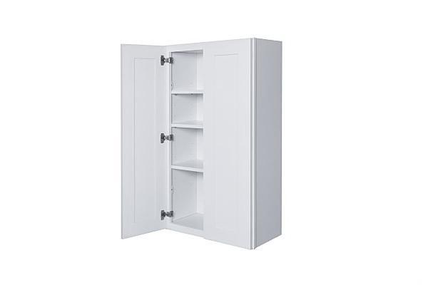 White Shaker 33″ Wall Cabinet