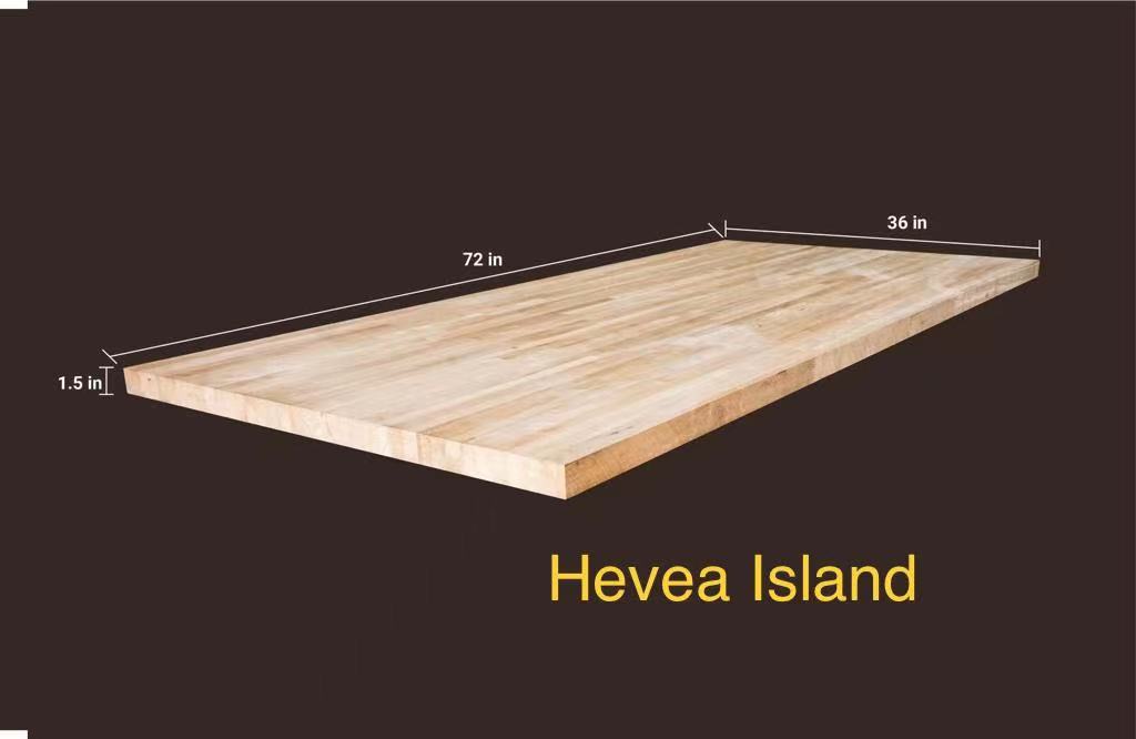 Hevea Butcher Block Countertop